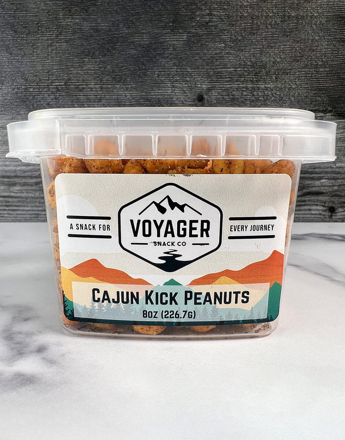 Cajun Kick Peanuts – Voyager Snacks